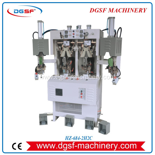 Double Cold And Double Hot Counter Moulding Machine HZ-684-2H2C